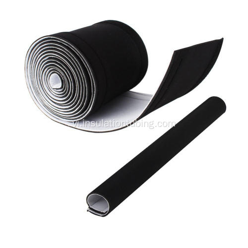 Cáp Neoprene màu đen bện Sleeving